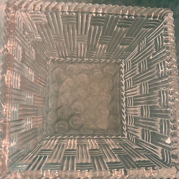Tiffany & Co NEW Weave Trinket Dish. Made Germany - Picture 3 of 9